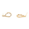 Diamond Pear Drop Earrings M-3533 - Image 3